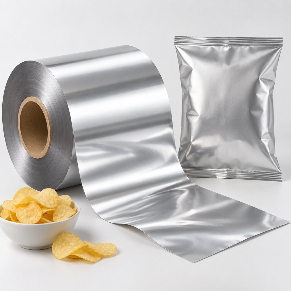 Cuộn màng CPP mạ kim loại và bao gói thực phẩm khô